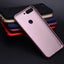 Huawei Y7 2018 Kılıf Zore Premier Silikon Kapak Rose Gold