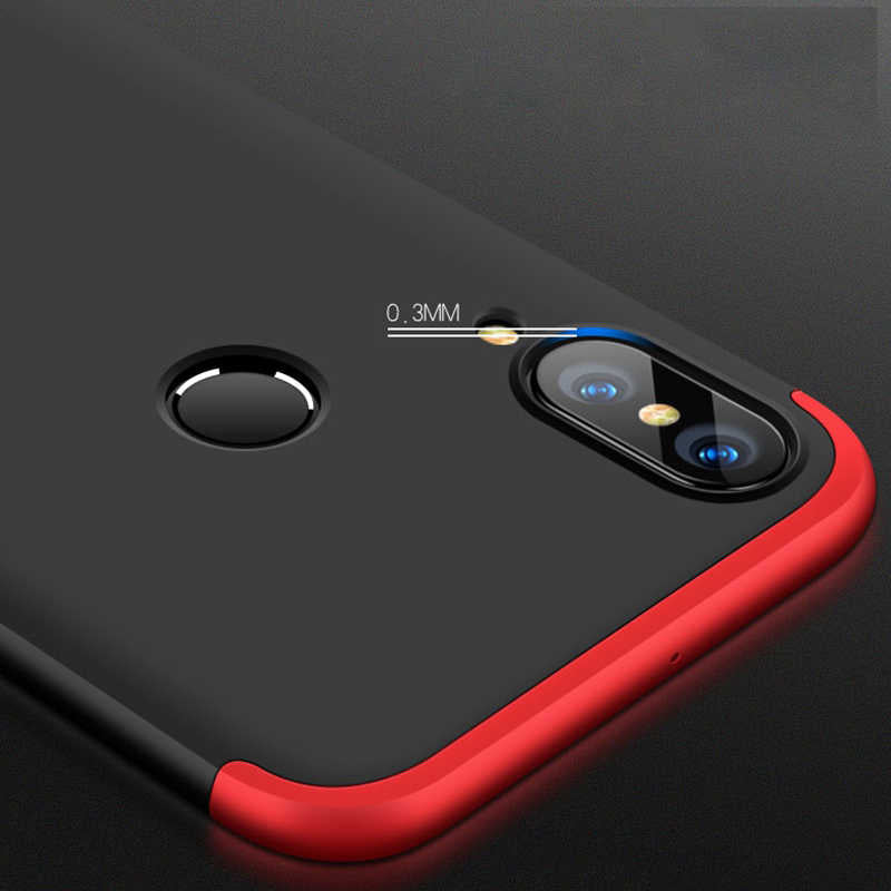 Huawei Y7 Prime 2019 Kılıf Zore Ays Kapak Siyah-Mavi