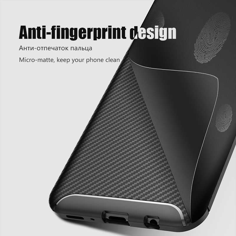 Huawei Y7 Prime 2019 Kılıf Zore Negro Silikon Kapak Lacivert
