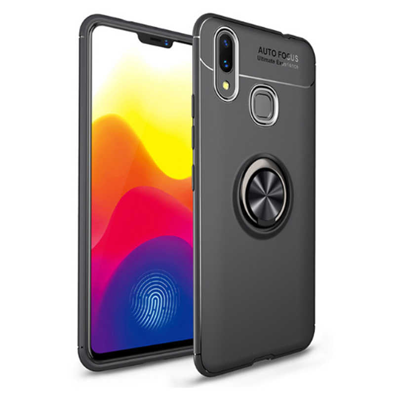 Huawei Y7 Prime 2019 Kılıf Zore Ravel Silikon Kapak Mavi