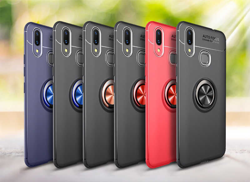 Huawei Y7 Prime 2019 Kılıf Zore Ravel Silikon Kapak Siyah