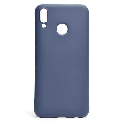 Huawei Y9 2019 Kılıf Zore İnci Silikon Lacivert