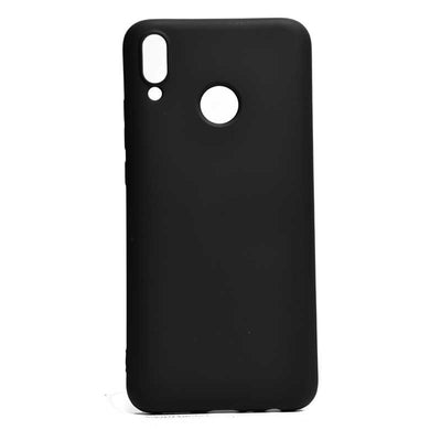 Huawei Y9 2019 Kılıf Zore İnci Silikon Siyah