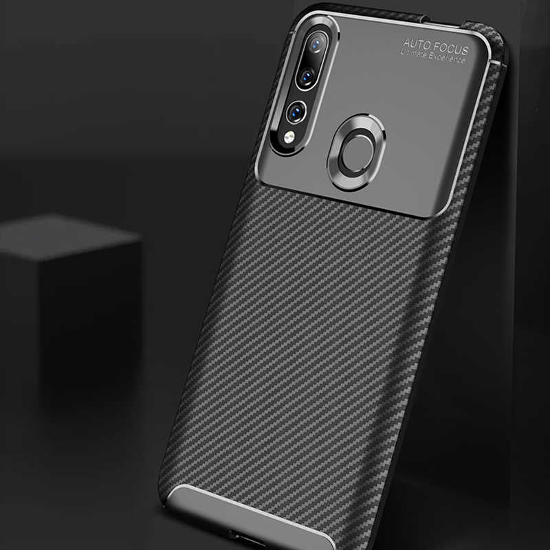 Huawei Y9 Prime 2019 Kılıf Zore Negro Silikon Kapak Lacivert