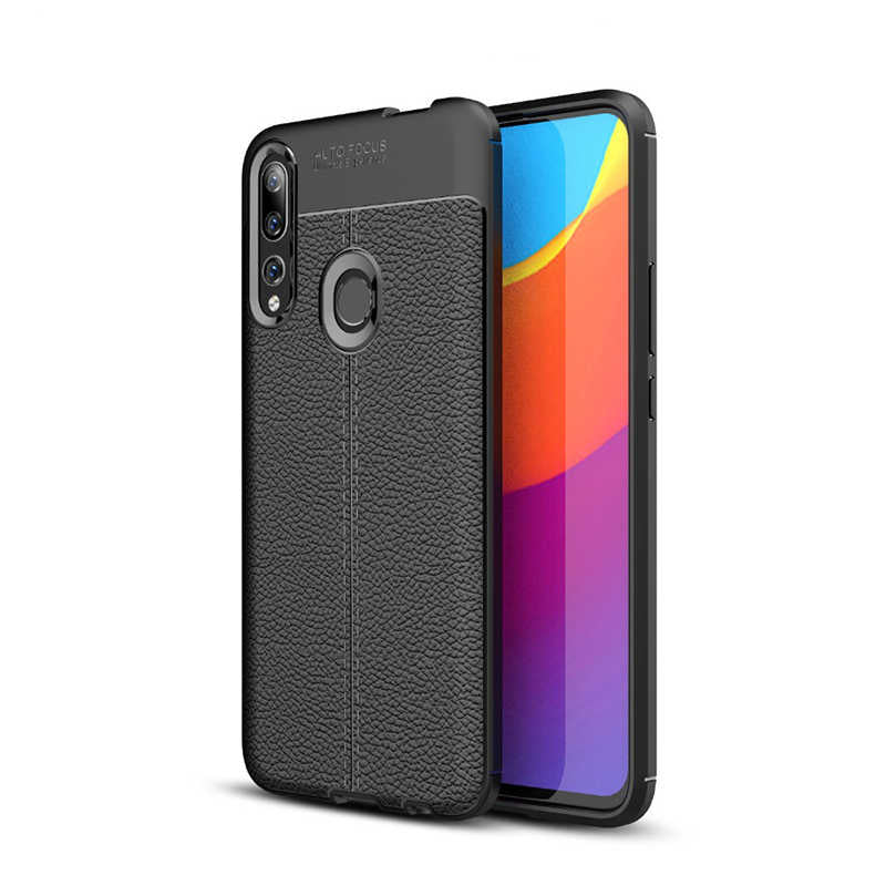 Huawei Y9 Prime 2019 Kılıf Zore Niss Silikon Kapak Siyah