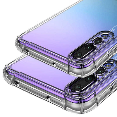 Huawei Y9 Prime 2019 Kılıf Zore Nitro Anti Shock Silikon Renksiz