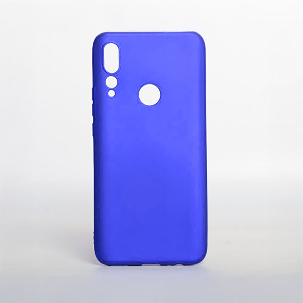 Huawei Y9 Prime 2019 Kılıf Zore Premier Silikon Kapak Saks Mavi