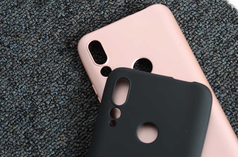 Huawei Y9 Prime 2019 Kılıf Zore Premier Silikon Kapak Gold