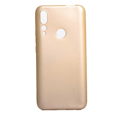 Huawei Y9 Prime 2019 Kılıf Zore Premier Silikon Kapak Gold