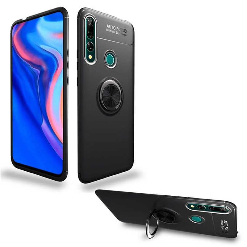 Huawei Y9 Prime 2019 Kılıf Zore Ravel Silikon Kapak Kırmızı