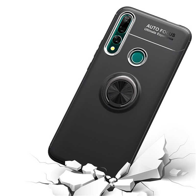 Huawei Y9 Prime 2019 Kılıf Zore Ravel Silikon Kapak Mavi