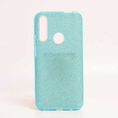 Huawei Y9 Prime 2019 Kılıf Zore Shining Silikon Mavi