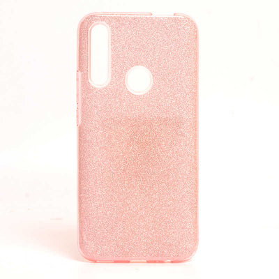 Huawei Y9 Prime 2019 Kılıf Zore Shining Silikon Rose Gold