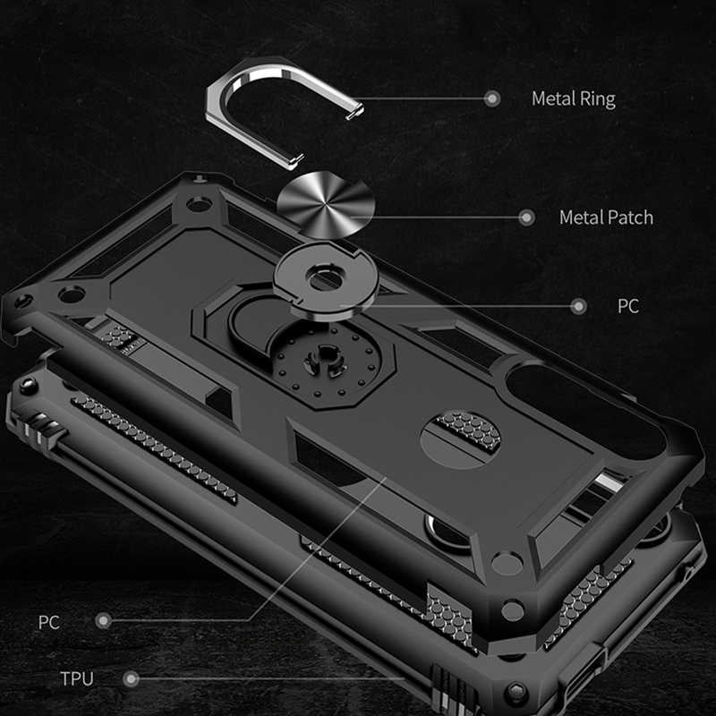 Huawei Y9 Prime 2019 Kılıf Zore Vega Kapak Gri