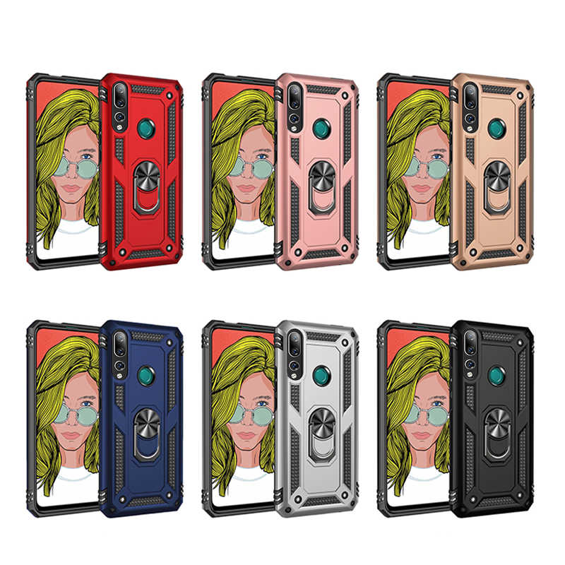 Huawei Y9 Prime 2019 Kılıf Zore Vega Kapak Gri