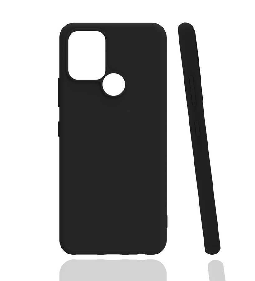 İnfinix Hot 10 Kılıf Zore Biye Silikon Siyah