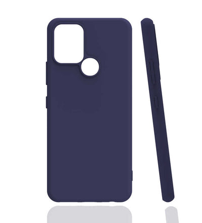 İnfinix Hot 10 Kılıf Zore Biye Silikon Lacivert