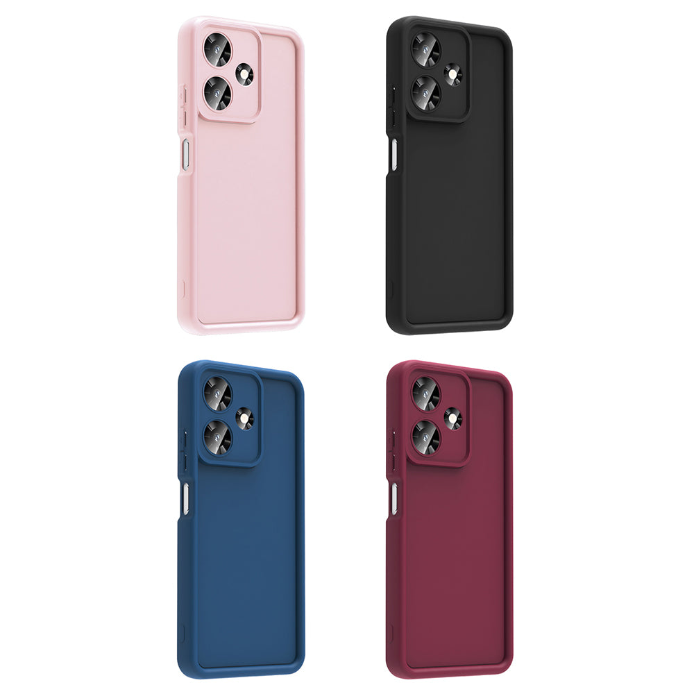 İnfinix Hot 30 Kılıf Kamera Korumalı Zore Ananas Kapak Pembe