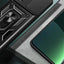 İnfinix Hot 30 Kılıf Magnetik Standlı Kamera Korumalı Zore Sürgülü Vega Kapak Mavi