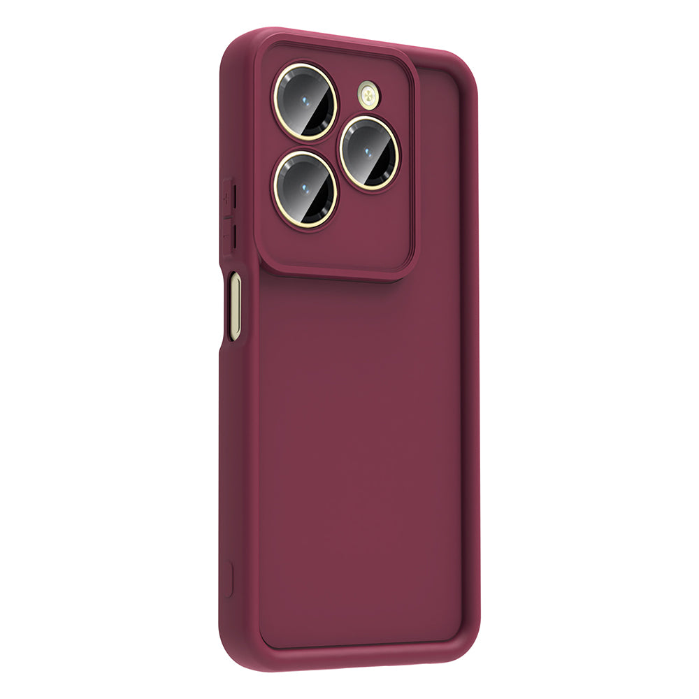 İnfinix Hot 40 Pro Kılıf Kamera Korumalı Zore Ananas Kapak Siyah