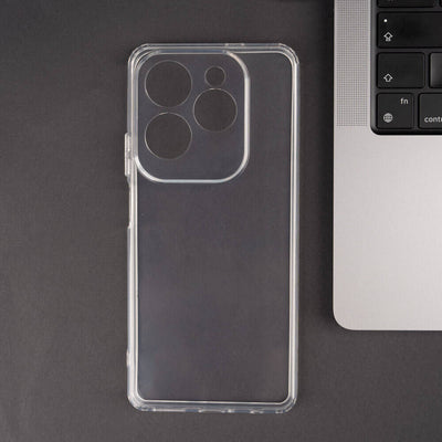 İnfinix Hot 40 Pro Kılıf Zore 2mm Anti Shock Silikon Şeffaf