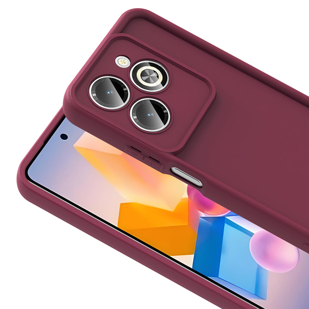 İnfinix Hot 40İ Kılıf Kamera Korumalı Zore Ananas Kapak Koyu Yeşil