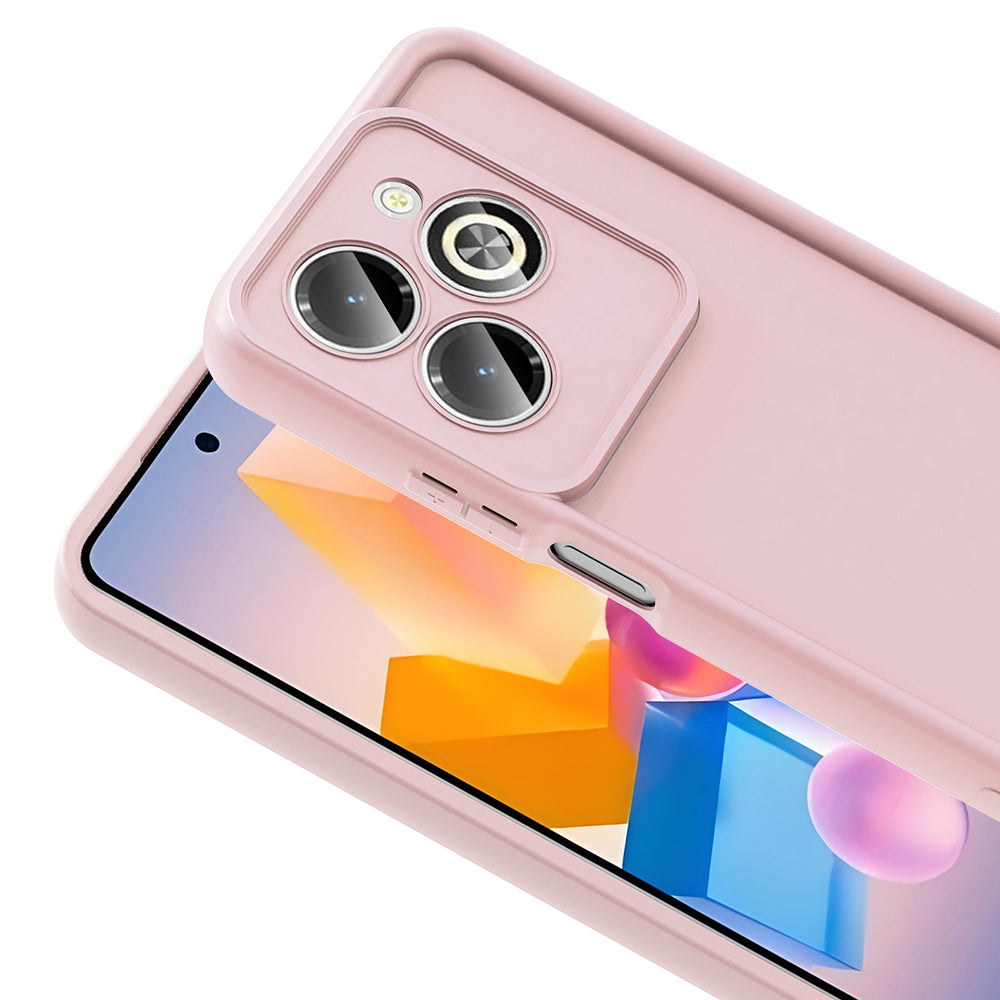 İnfinix Hot 40İ Kılıf Kamera Korumalı Zore Ananas Kapak Koyu Yeşil