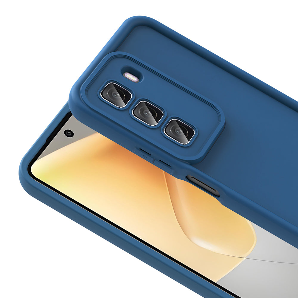 İnfinix Hot 50 4G Kılıf Kamera Korumalı Zore Ananas Kapak Koyu Yeşil