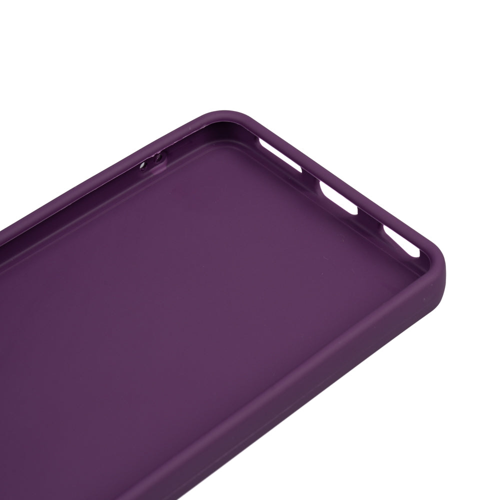 İnfinix Hot 50 4G Kılıf Zore Biye Silikon Mor