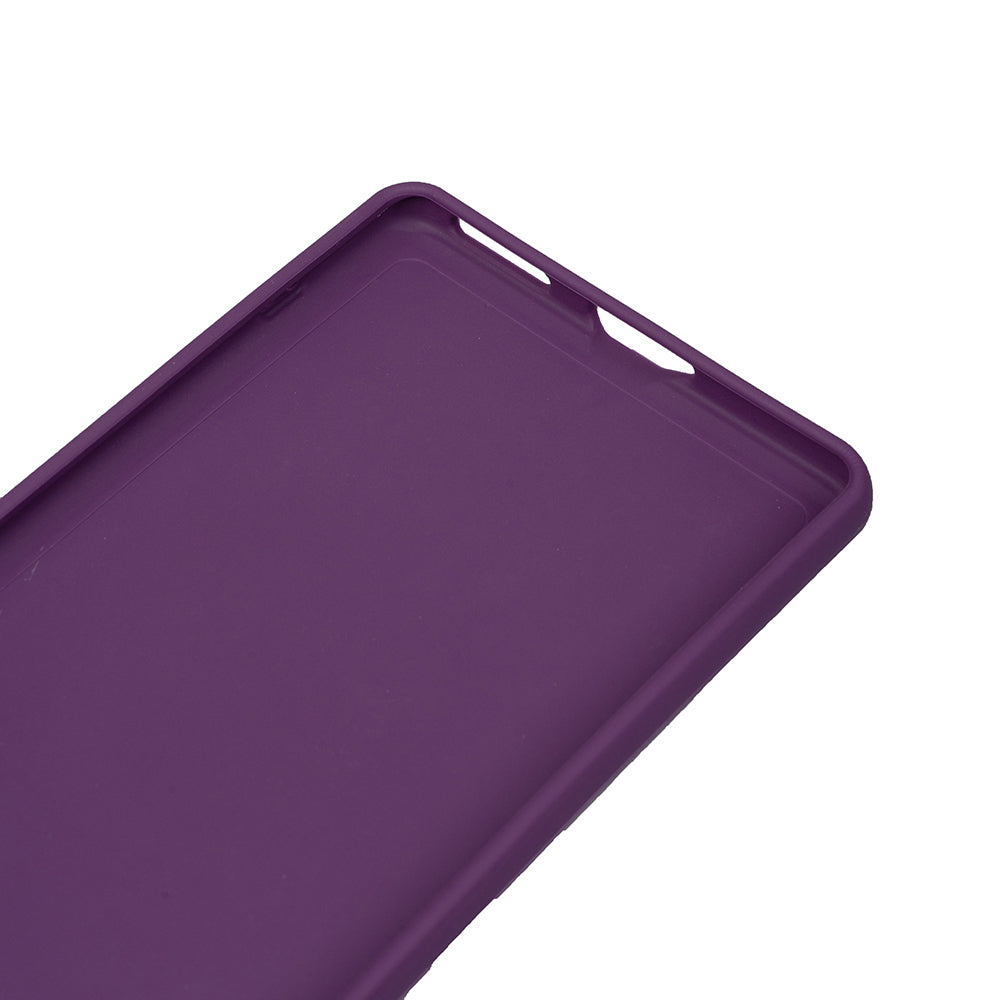 İnfinix Hot 50 Pro Plus 4G Kılıf Zore Biye Silikon Mor
