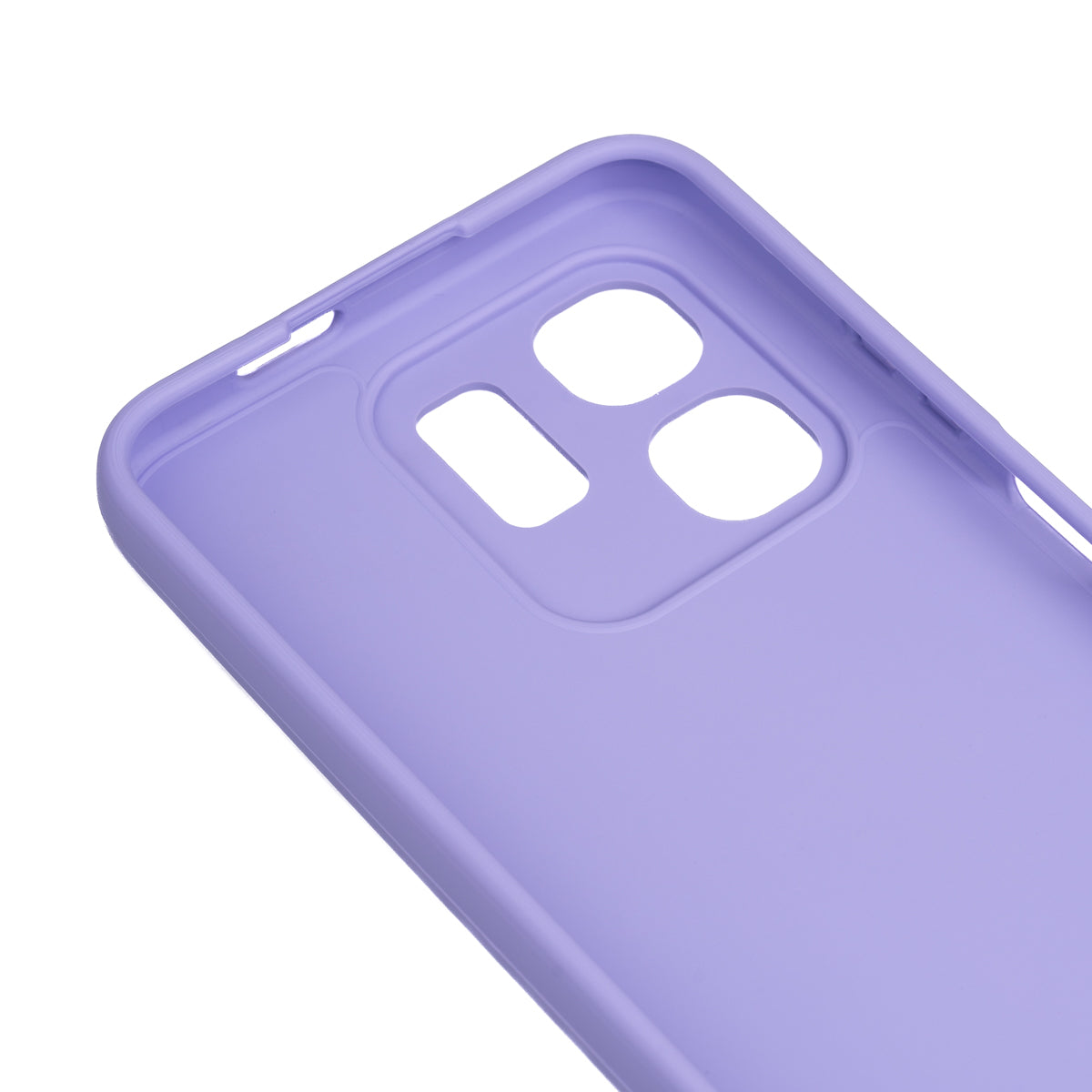 İnfinix Hot 50i Kılıf Zore Biye Silikon Lila