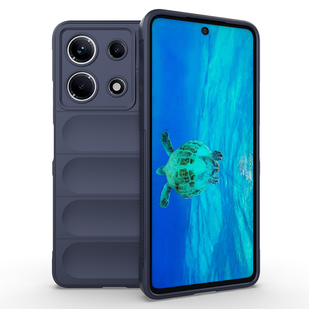 İnfinix Note 30 4G Kılıf Esnek TPU Oyuklu Arka Yüzey Tasarımlı Zore Etnik Silikon Kapak