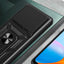 İnfinix Note 40 Pro Kılıf Magnetik Standlı Kamera Korumalı Zore Sürgülü Vega Kapak Siyah