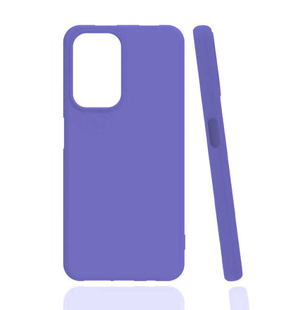 İnfinix Note 8 Kılıf Zore Biye Silikon Mor