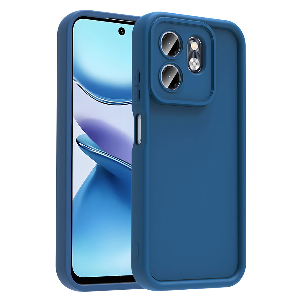 İnfinix Smart 9 Kılıf Kamera Korumalı Zore Ananas Kapak Koyu Yeşil