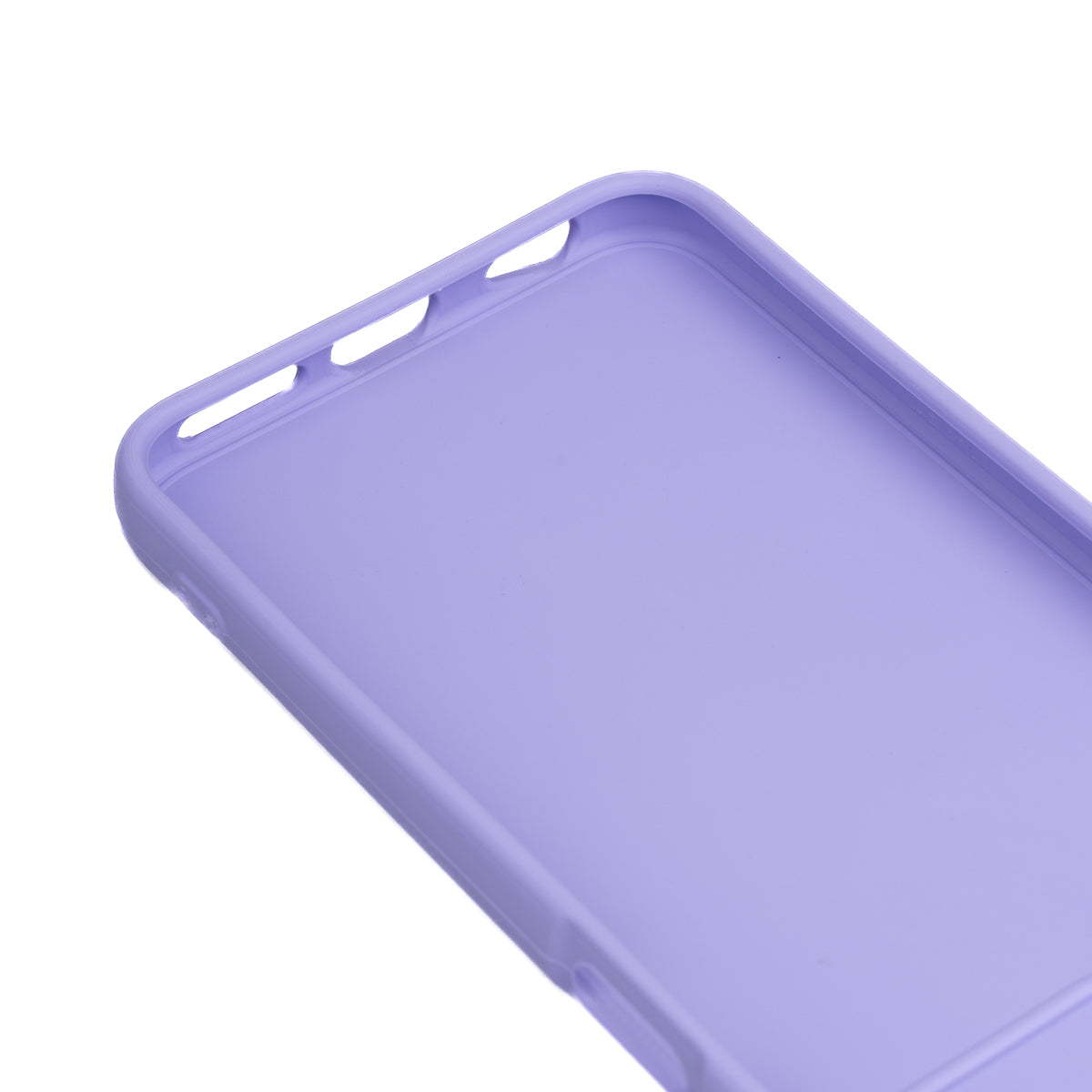 İnfinix Smart 9 Kılıf Zore Biye Silikon Lila