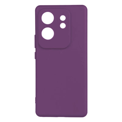 İnfinix Zero 30 4G Kılıf Zore Biye Silikon Mor