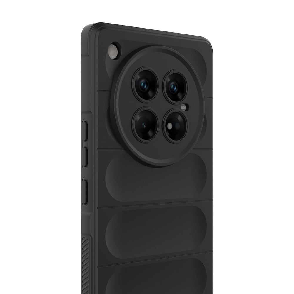 İnfinix Zero 40 5G Kılıf Esnek TPU Oyuklu Arka Yüzey Tasarımlı Zore Etnik Silikon Kapak Lacivert