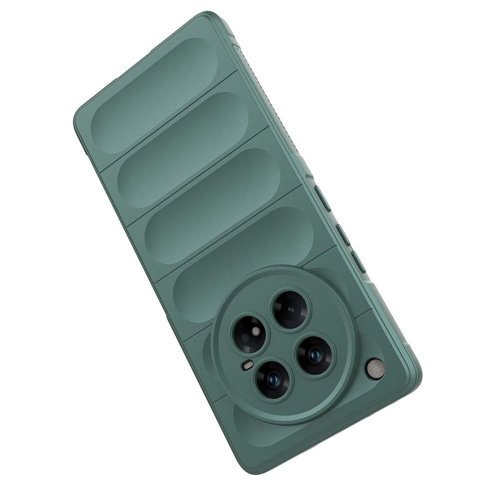 İnfinix Zero 40 5G Kılıf Esnek TPU Oyuklu Arka Yüzey Tasarımlı Zore Etnik Silikon Kapak Lacivert