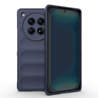 İnfinix Zero 40 5G Kılıf Esnek TPU Oyuklu Arka Yüzey Tasarımlı Zore Etnik Silikon Kapak Lacivert