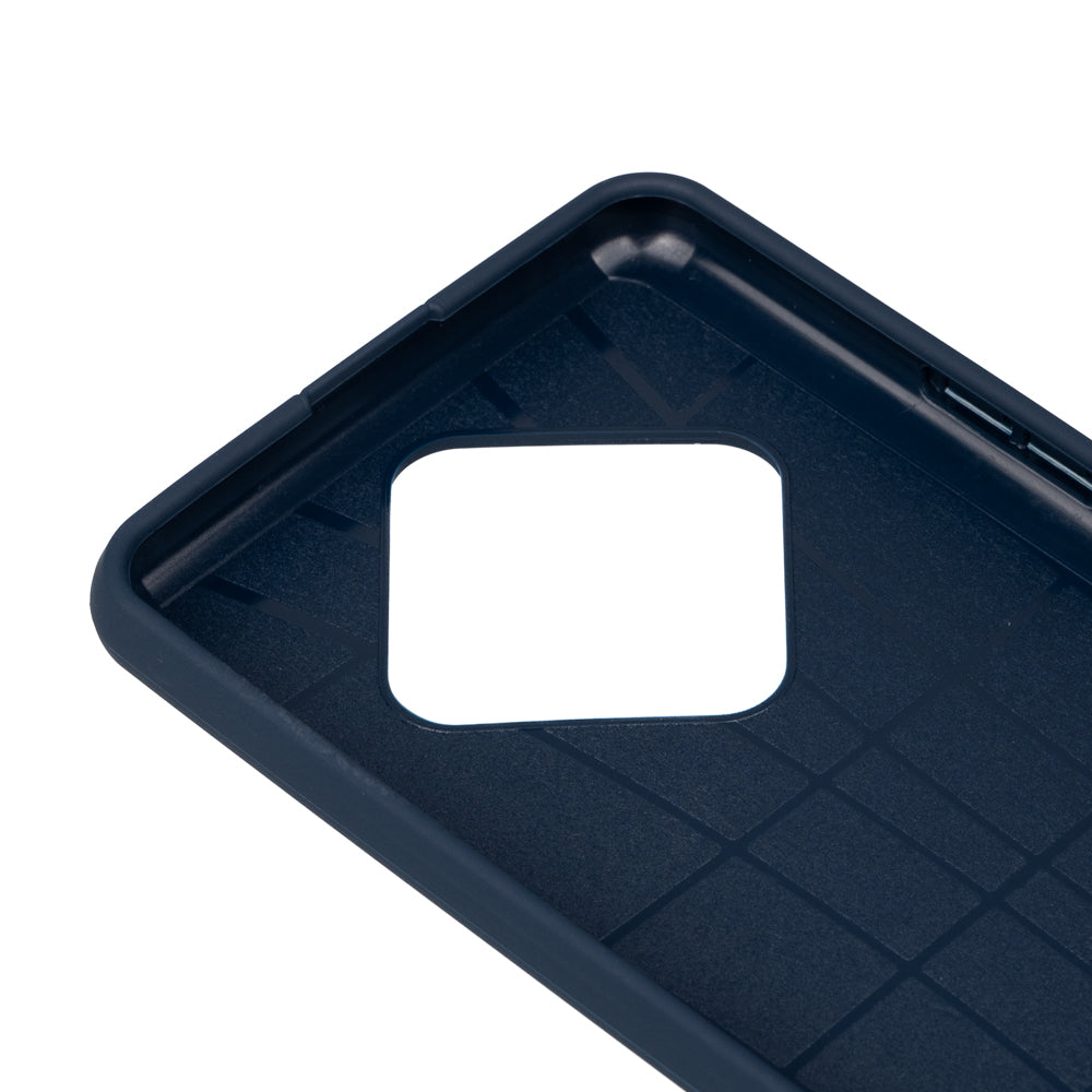 İnfinix Zero 8 Kılıf Zore Biye Silikon Lacivert