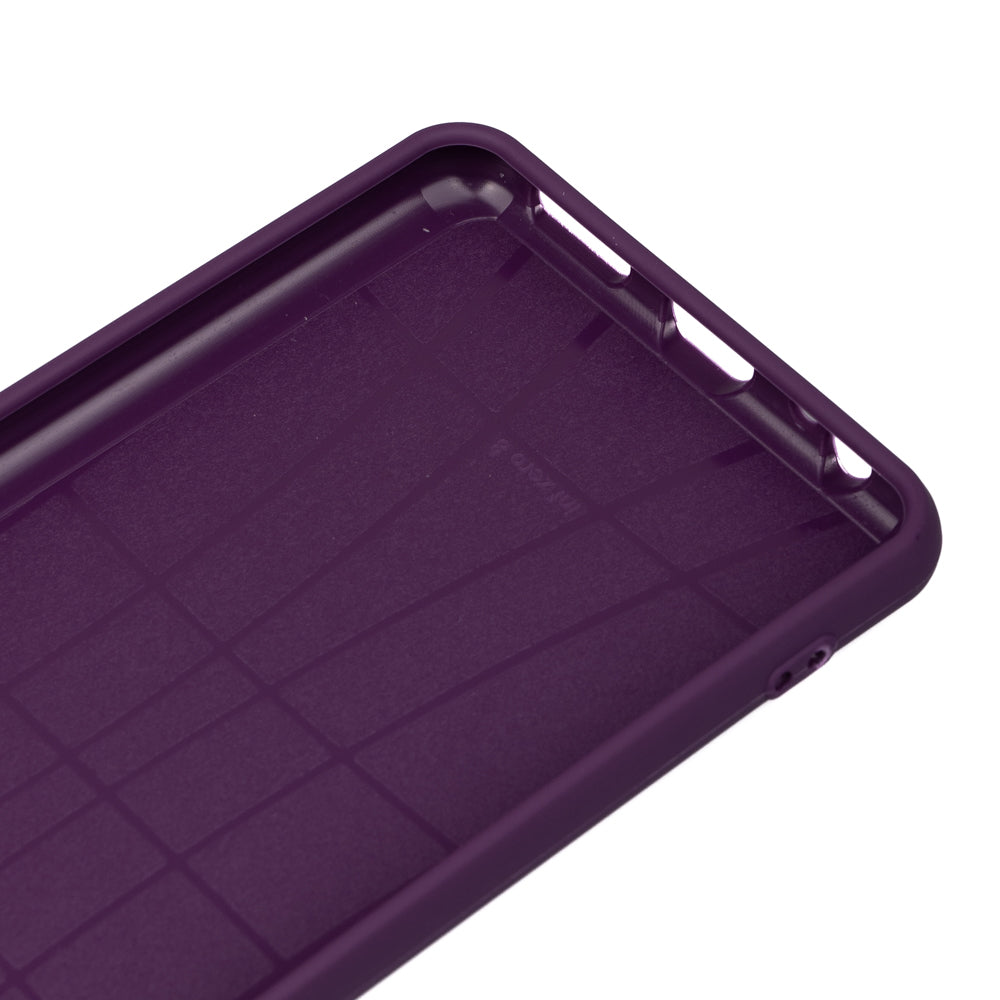 İnfinix Zero 8 Kılıf Zore Biye Silikon Lacivert
