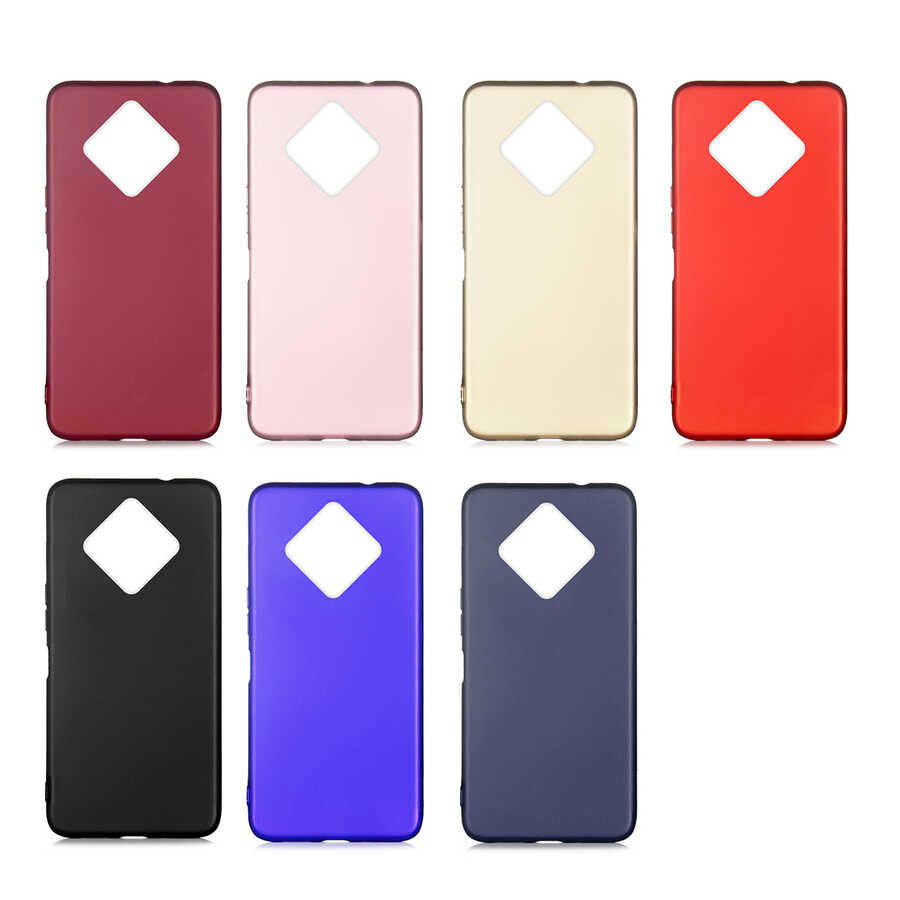 İnfinix Zero 8 Kılıf Zore Premier Silikon Kapak Lacivert