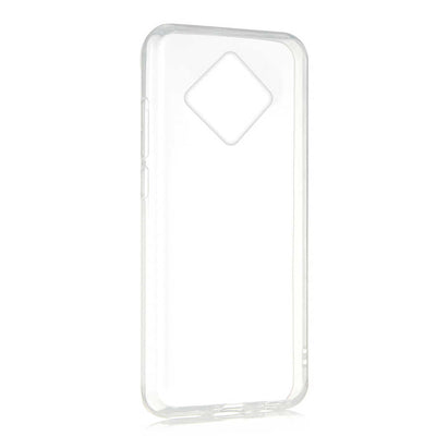 İnfinix Zero 8 Kılıf Zore Süper Silikon Kapak Renksiz