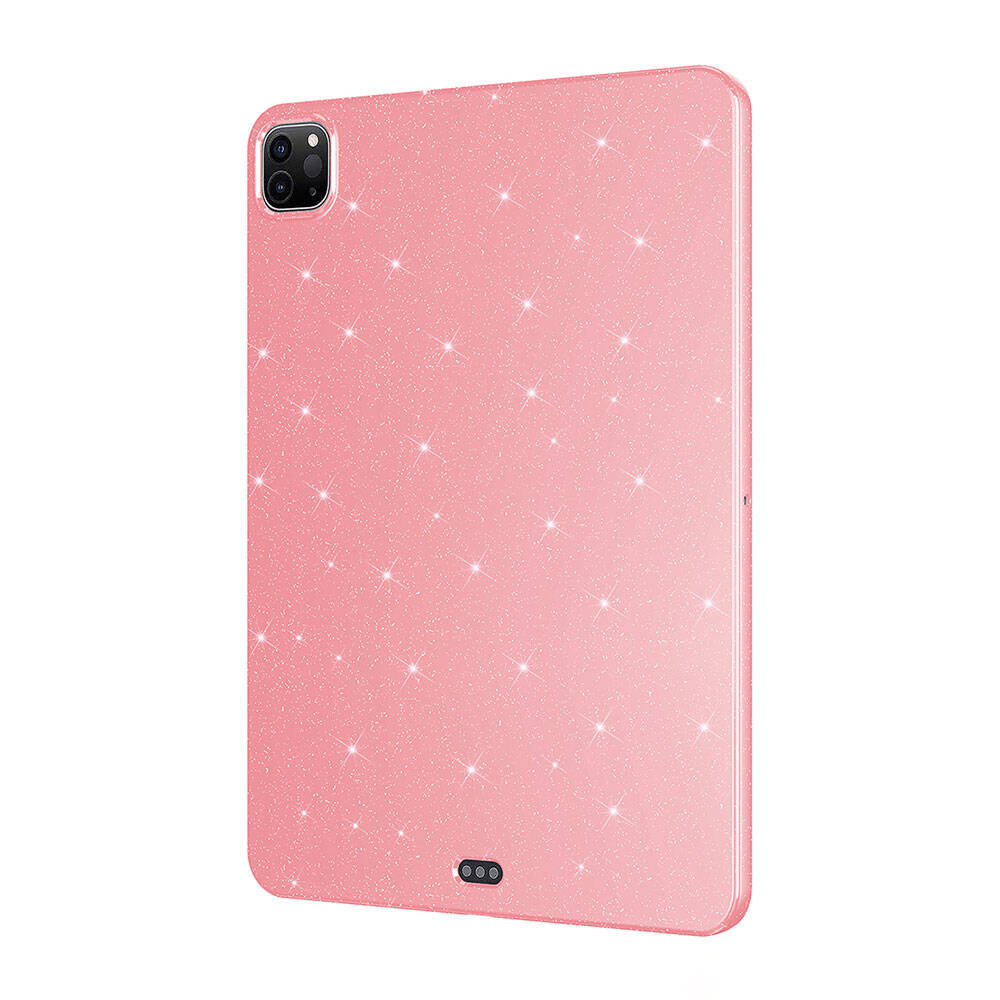 iPad Pro 11 2022 M2 Simli Parlak Görünümlü Zore Tablet Koton Kılıf Lila