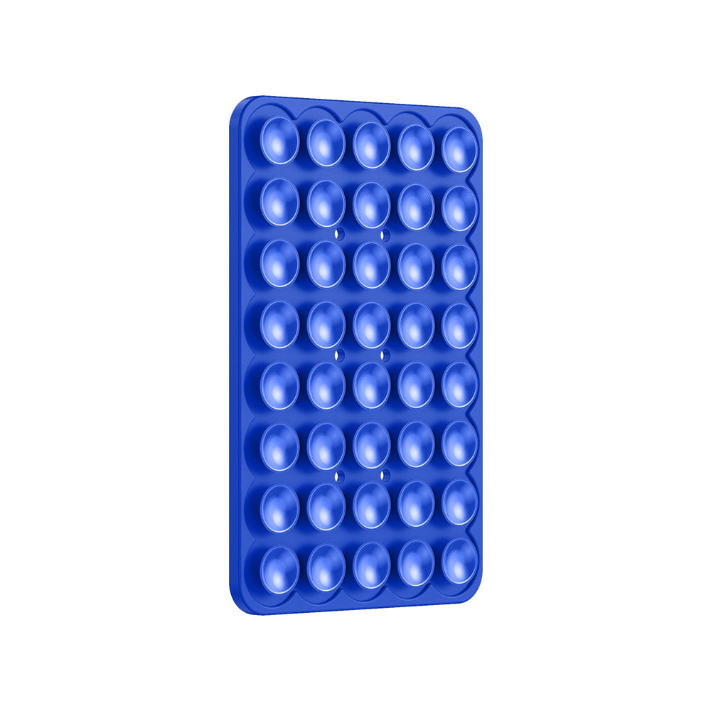 Kare Öpücüklü 01 Silikon Telefon Tutucu Lacivert