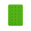 Kare Öpücüklü Silikon Tutucu Yeşil