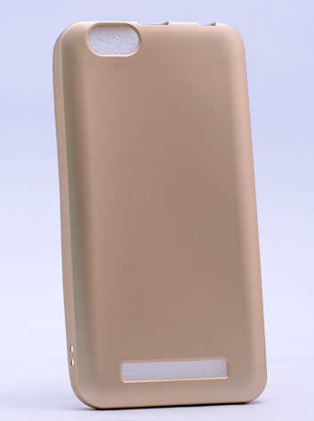 Lenovo A2020 Kılıf Zore Premier Silikon Kapak Gold