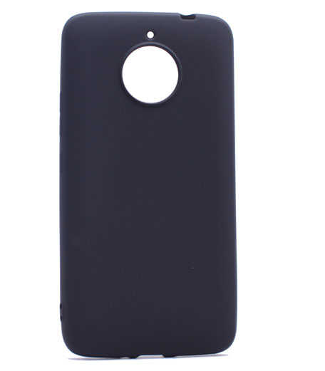 Lenovo Moto E4 Plus Kılıf Zore Premier Silikon Kapak Siyah