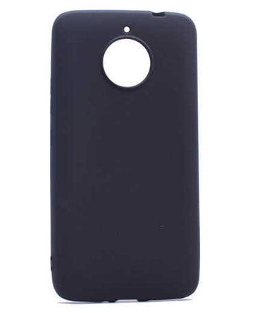Lenovo Moto E4 Plus Kılıf Zore Premier Silikon Kapak Siyah